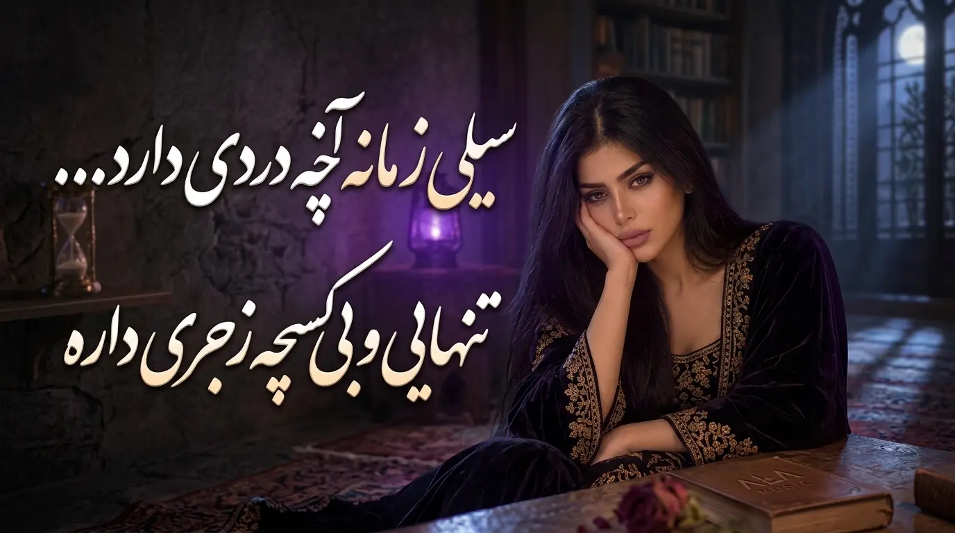 دانلود آهنگ سیلی زمانه آخ چه دردی داره تنهایی و بی‌ کسی چه زجری داره 